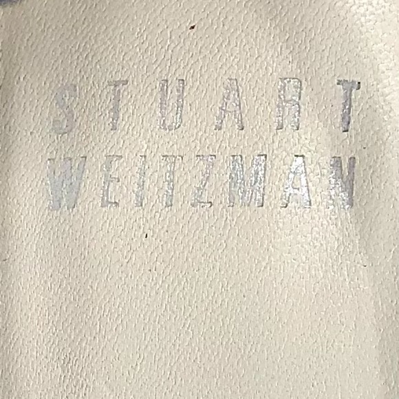 Stuart Weitzman Nudistsong Stiletto Heels Women 6M Ankle Strap Sandal Python - Picture 13 of 14